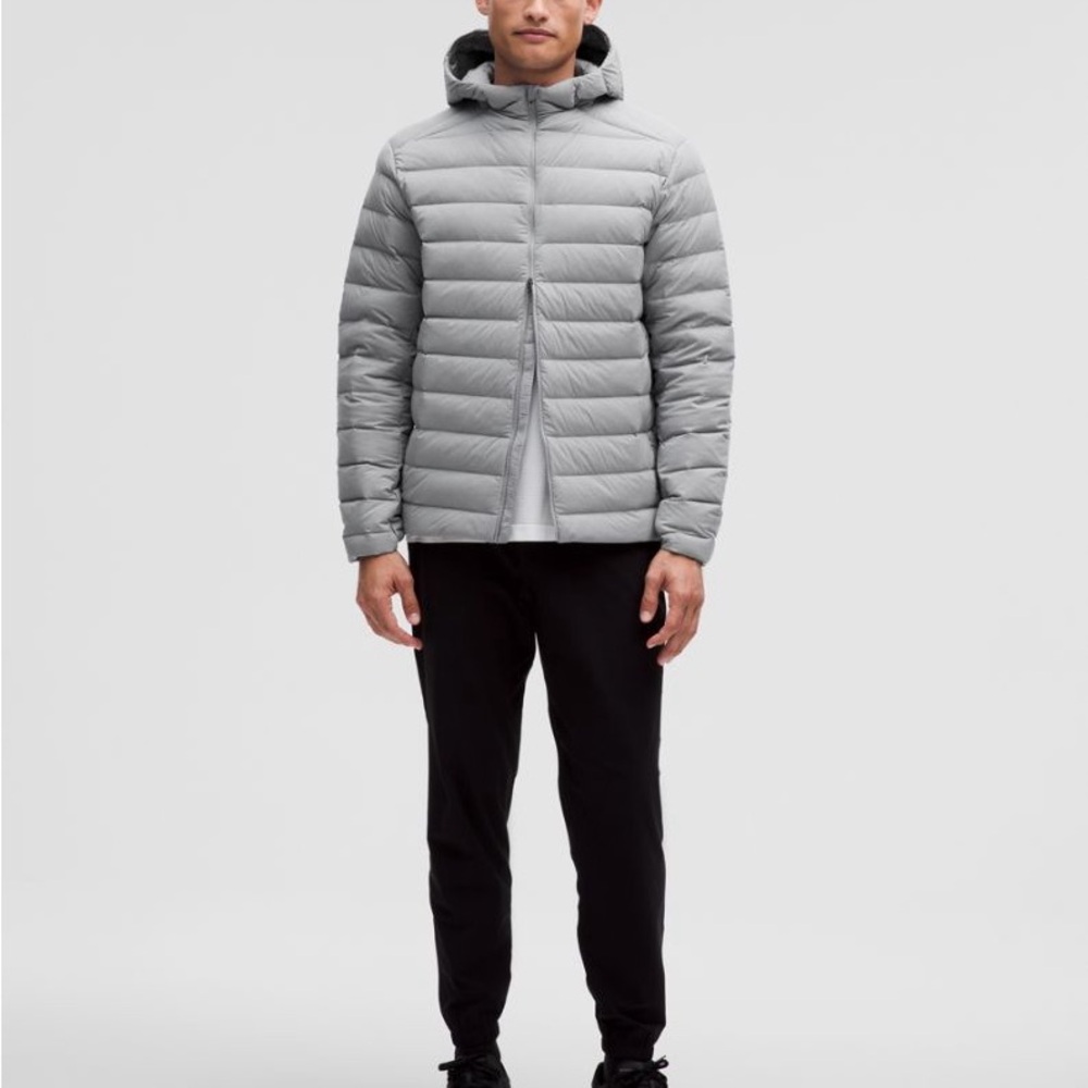 Lululemon Men Navigation Down Jacket Medium Gray - image 1